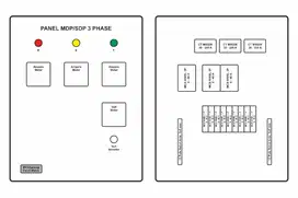 Panel distribusi MDP/SDP 6,6 - 41,5 KVA