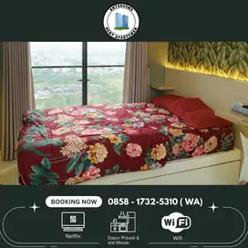 Sewa Apartemen Harian skyhouse bsd di Tangerang dengan View Kota
