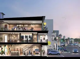 Di jual new ruko kawasan cbd kota wisata cibubur