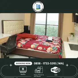 Sewa Apartemen Harian Skyhouse bsd di Tangerang dengan View Kota