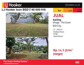 Kavling di BSD dengan view sungai