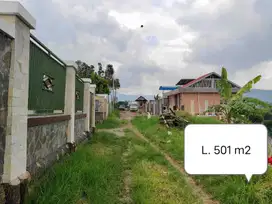 Tanah Dijual 501m2 Good View Lembang Bandung