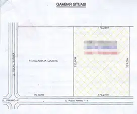 Tanah Jl Pulau Pinang VI, Kim 2 Medan