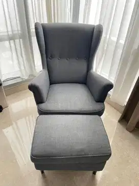 Sofa ikea abu abu