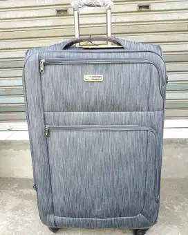Koper President Impor Kanvas Fitur TSA Lock Double Zipper