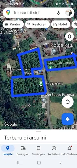 Dijual tanah didesa Dawuhan sengon nongkojajar,akses 2 mobil