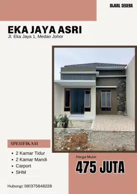 DIJUAL SEGERA EKA JAYA ASRI JOHOR HUNIAN CANTIK LINGKUNGAN NYAMAN