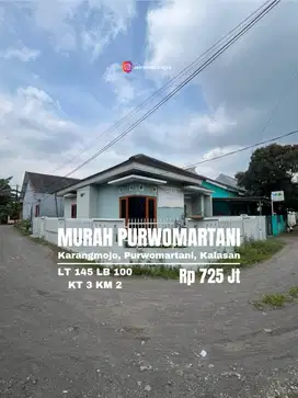 Rumah baru luas murah di karangmojo Purwomartani