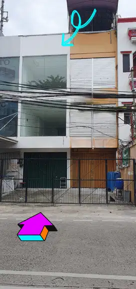 Ruko Rawasari Selatan, Cempaka Putih, Luas 4x25m2