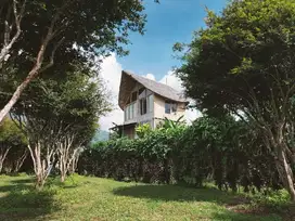 Dijual Villa Bamboo Lokasi dekat Lapangan Golf dan Danau Buyan Bedugul