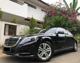 MERCEDES BENZ S400L 2016 BLACK ON BROWN