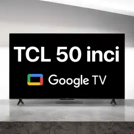 Bisa tt hp - TCL GoogleTV 50 inci 4K UHD baru