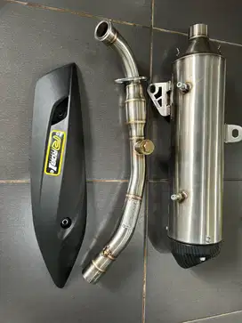 Kenalpot Rob 1 Bore Up Nmax/Aerox/Lexi Like New