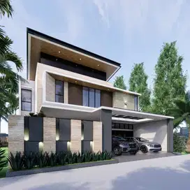 Rumah Mewah Modern Design di Radio Dalam Jakarta Selatan