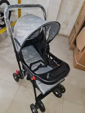 STROLLER SPACEBABY / Kereta Dorong Anak Bayi ( Bisa 2 Arah & Rebahan )