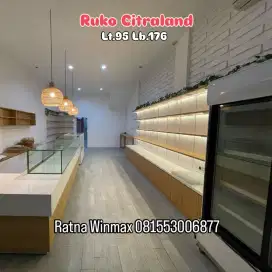 Dijual Ruko Gwalk ShopHouse Citraland
Lokasi Rame, Deretan Cafe, Bank