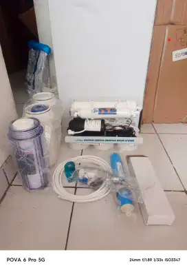 MESIN RO 100 GPD GANTUNG 5 STEP