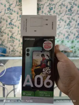 Murah new Samsung A06 5G 6+6/128gb grs resmi, BS kredit/BS TT