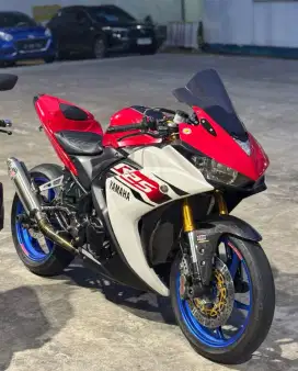 Yamaha R25 2014 full modif nego dilokasi sampe jadi