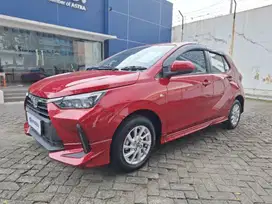 [OLX Mobbi] Toyota Agya Merah 1.2 New G Bensin-AT 2023 DKS