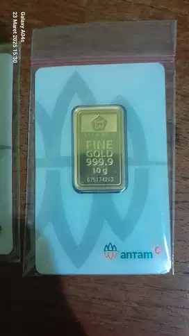 Jual Emas Antam 10 Gram Tahun 2025 Lokasi COD JABODETABEK