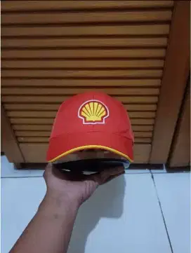 Topi Trucker Shell Jaring Two Tone