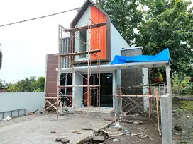 Rumah Apik dengan Mezzanine dekat Pasar Pakem