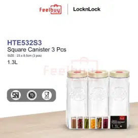 Lock n Lock Door Canister 3 pcs size 1.3 Liter