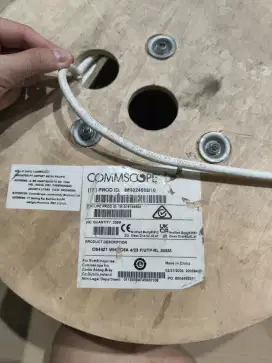 KABEL AMP COMMSCOPE LAN STP CAT 6A WARNA PUTIH 305M - AMP FTP cat6