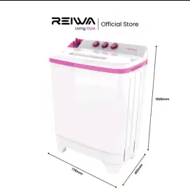 Reiwa 8kg mesin cuci dengan kapasitas besar