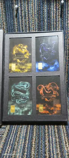 Emas for kolektor edisi Harry Potter
