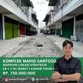 Dijual Townhouse Siaphuni Krakatau Madio Santoso harga Mantap