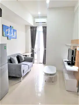 Sewa Apartement Vasanta Innopark Aoki Fully Furnished 2 KT + 1 KM