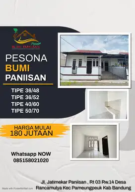 rumah harga terjangkau di kab bandung lokasi strategis fullspek