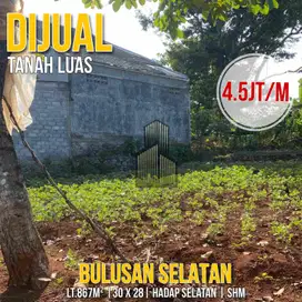TANAH MURAH 867m2 STRATEGIS BULUSAN TEMBALANG SEMARANG