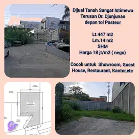 Jual Langka Tanah depan tol Pasteur