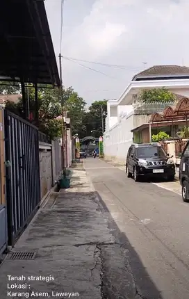 JUAL TANAH KARANGASEM LAWEYAN SOLO DEKAT HOTEL ALILA DAN UMS LUAS 262
