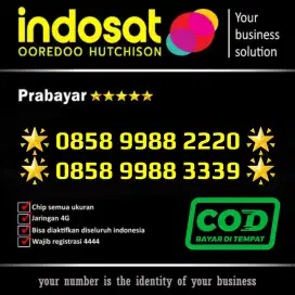 [BISA COD] NOMOR CANTIK INDOSAT SERI RAPIH