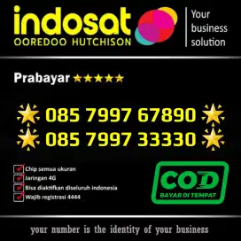 [BISA COD] NOMOR CANTIK INDOSAT URUT NAIK