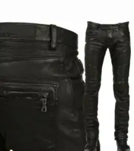 Celana kulit asli harley davidson
