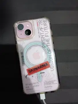 DIJUAL IPHONE 15 PINK 128