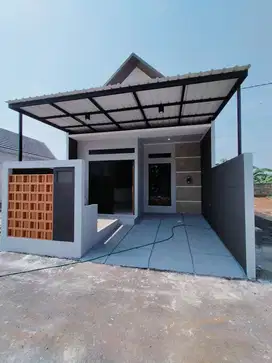 Rumah model scandinavian di serua