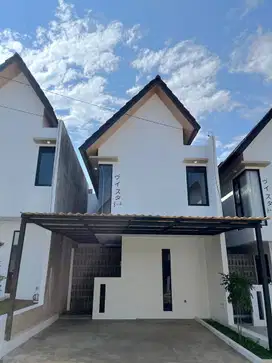 Rumah 2 LT Gaya Jepang di Cihanjuang dkt gegerkalong setiabudi shm