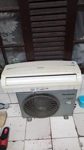 AC panasonic+ pasang