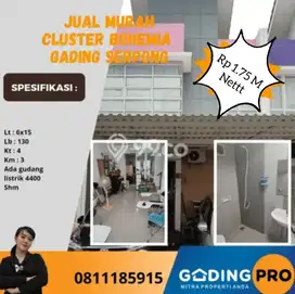 Murah Bohemia Lt. 90 Gading Serpong Tangerang