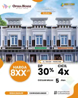 Dijual komplek opera house jalan suluh