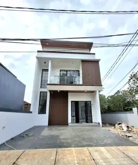 Rumah Luas Baru Modern Posisi Hook Dekat Tol Parigi Bintaro  8429