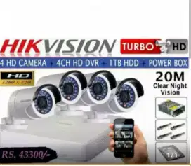 PAKET CCTV HARGA MURAH PLUS PEMASANGAN