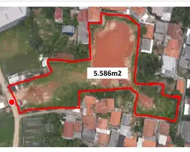 Jual Tanah Komersil 5586m3 Kavling DPR Cipondoh tangerang