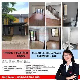 Disewakan Rumah di Cendana Place - Karawaci, Tangerang
